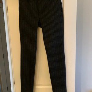 diana plaid straight leg pants size 0 new